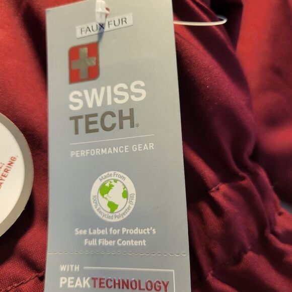 Swiss Tech Girls winter parka/ jacket with Perk technology NWT - Picture 5 of 10